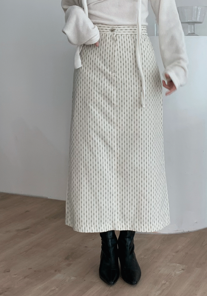 corduroy vintage skirt (2color)